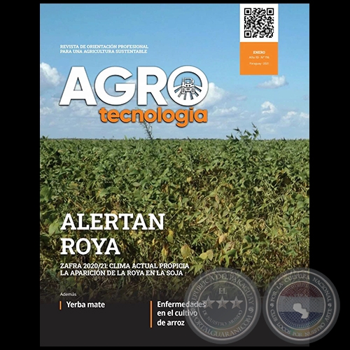 AGROTECNOLOGÍA – REVISTA DIGITAL - ENERO - AÑO 10 - NÚMERO 116 - AÑO 2021 - PARAGUAY